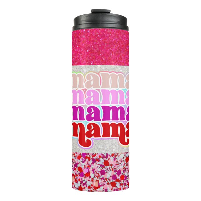 Termo Faux Purpurina Mama (Anverso)