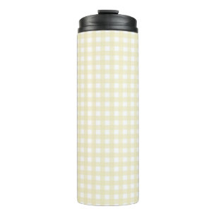 Termo Faye y Lauren Gingham Amarillo
