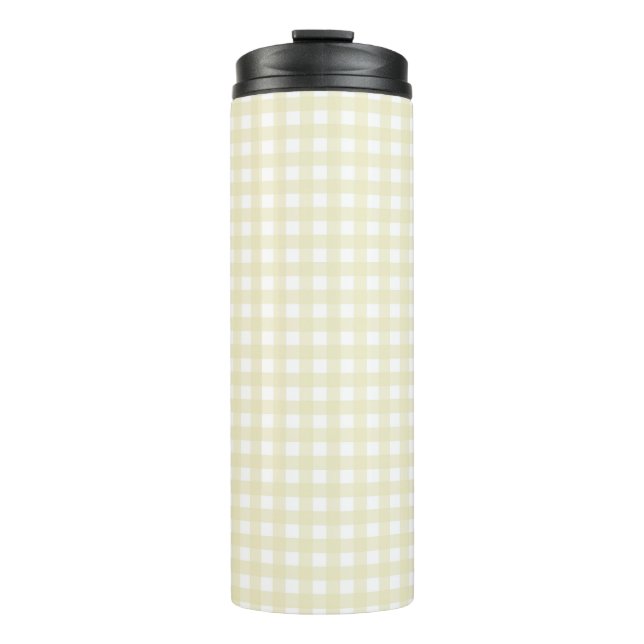 Termo Faye y Lauren Gingham Amarillo (Anverso)