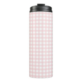 Termo Faye y Lauren Pastel Pink Gingham