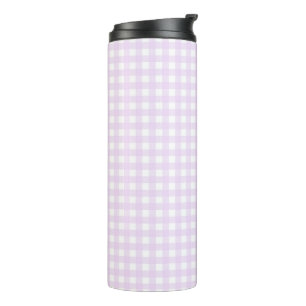 Termo Faye y Lauren Pastel Purple Gingham