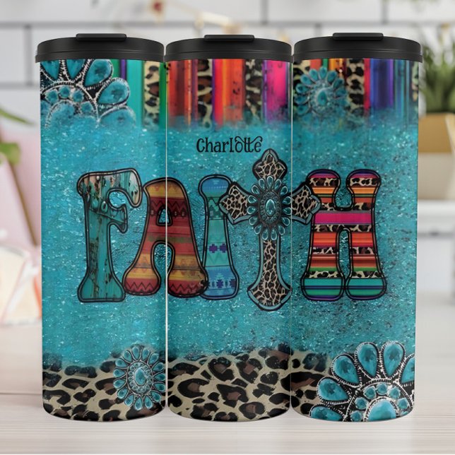 Termo Fe: Turquesa, Leopardo, Patrón (Subido por el creador)