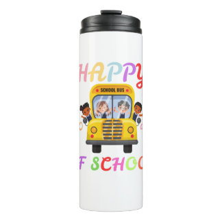 TERMO FELIZ 100 DÍAS DE CLASE, VUELTA AL COLEGIO