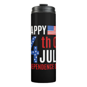 Termo Feliz 4 De Julio Día De La Independencia