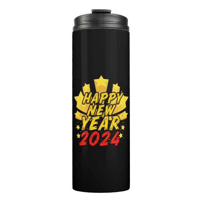 Termo Feliz Año Nuevo 2024  (Anverso)