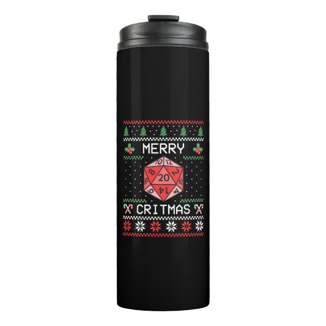Termo Feliz Critmas II - Navidad Fea (Anverso)