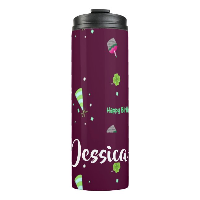 Termo Feliz cumpleaños (Anverso)