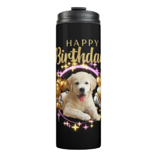 Termo Feliz cumpleaños Labrador Recuperador