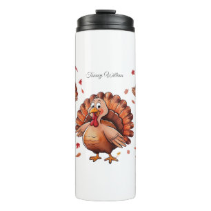 Termo Feliz Día de Acción de Gracias Turquía