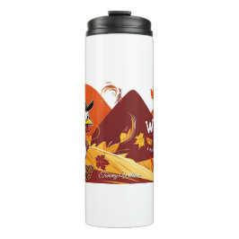 Termo Feliz Día de Acción de Gracias Turquía