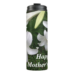 Termo Feliz Día de la Madre White Lily-