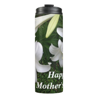 Termo Feliz Día de la Madre White Lily-