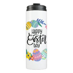 Termo Feliz día de Pascua