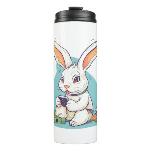 Termo Feliz Día de Pascua Egg Bunny diverny Gamer Niños