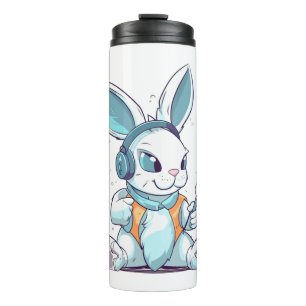 Termo Feliz Día de Pascua Egg Bunny diverny Gamer Niños