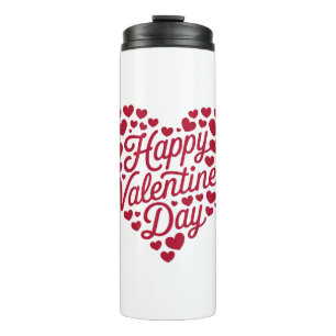 Termo Feliz día de San Valentín San Valentín Amor Corazó