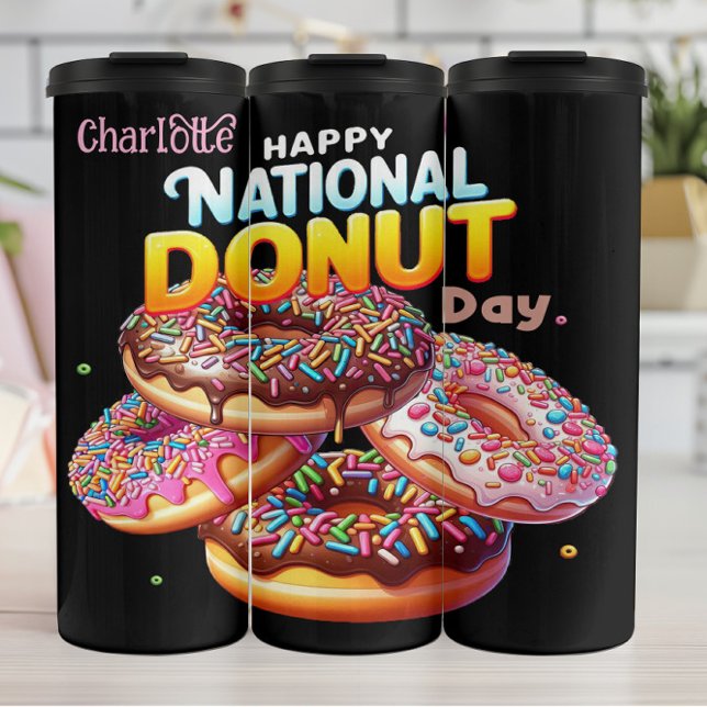 Termo Feliz Día del Donut: Luces salpicadas de colores (Subido por el creador)
