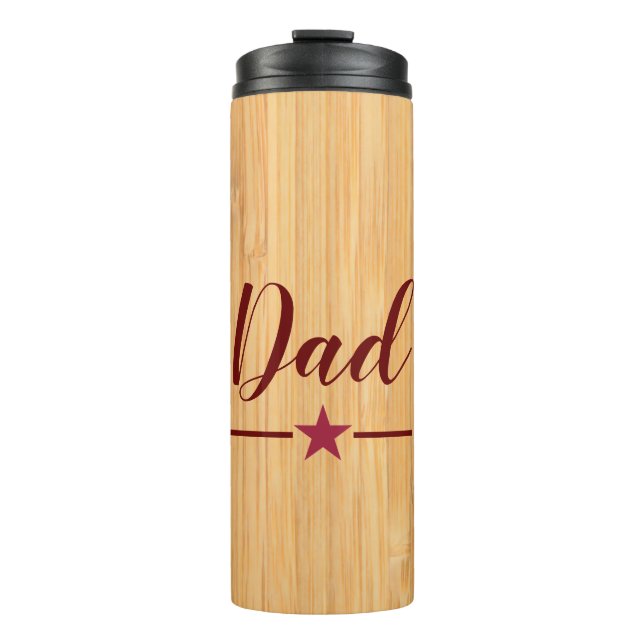 Termo Feliz Día del Padres, regalo térmico de Tumbler pa (Anverso)