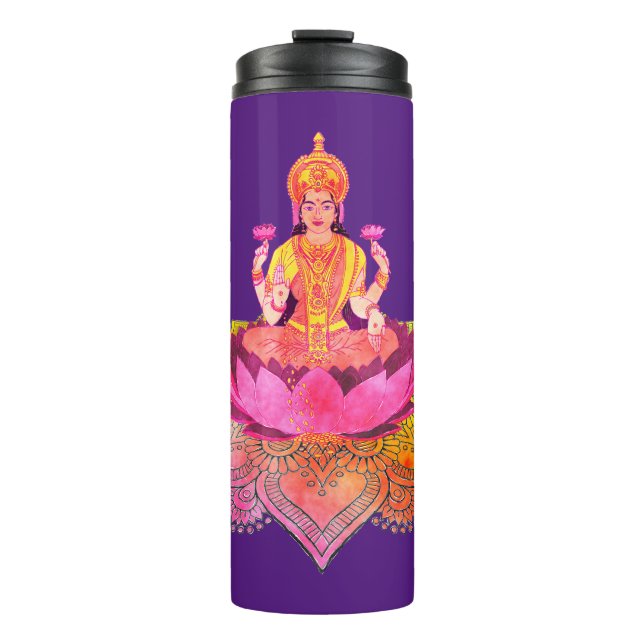 Termo Feliz Diwali - Deepalavi Diosa Lakshmi 4 (Anverso)