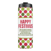 Feliz Festival Travel Mug/Thermal Tumbler por ©NHC