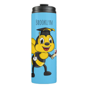 Termo Feliz graduación de abejas personalizados