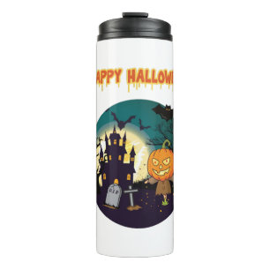 Termo Feliz Halloween - Diseño de Halloween