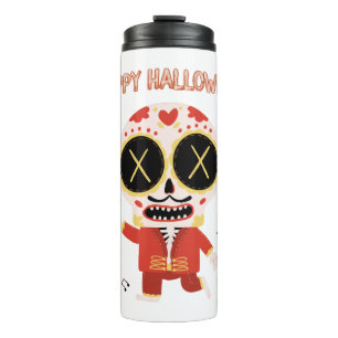Termo ¡Feliz Halloween! Halloween de temporada de fantas
