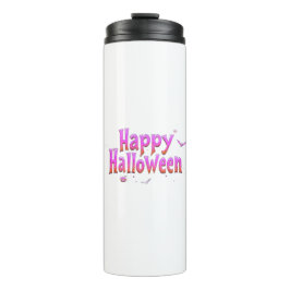 Termo Feliz Halloween luminoso