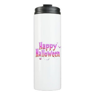 Termo Feliz Halloween luminoso