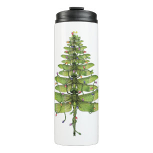 Termo Feliz insecto navideño Lover Xmas Dragonfly