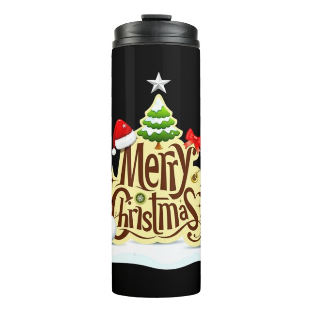 Termo Feliz invierno navideño Tank Top (Anverso)