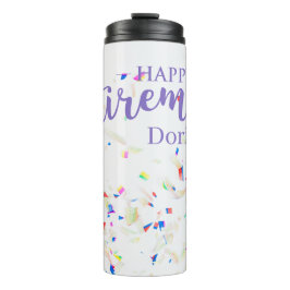 Termo Feliz Jubilación Confetti Thermal Tumbler