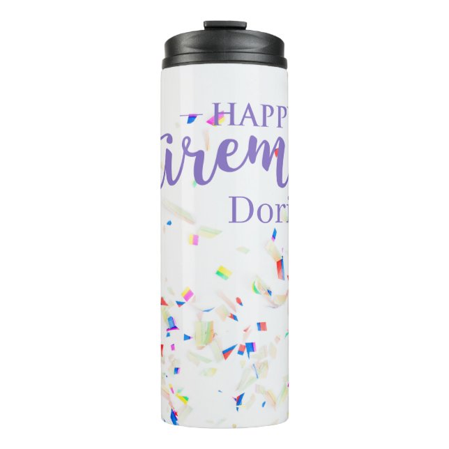 Termo Feliz Jubilación Confetti Thermal Tumbler (Anverso)