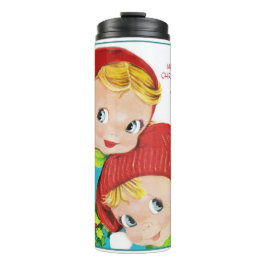 Termo Feliz Navidad, chico y Chica