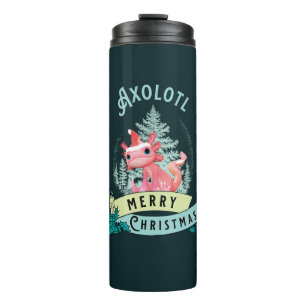 Termo Feliz Navidad de Ajolote Divertido