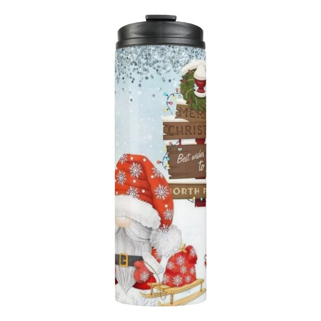 Termo Feliz Navidad Gnomes (Anverso)