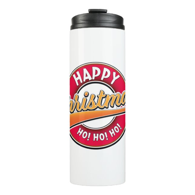 Termo Feliz Navidad ¡Ja! ¡Ja! ¡Ja! Taza (Anverso)