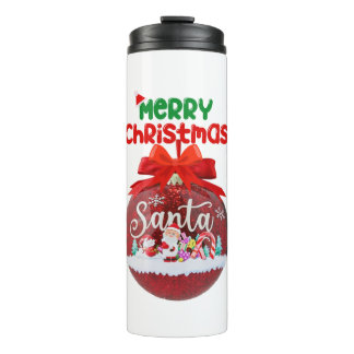 Termo Feliz navidad lindo santaclaus regalo para los ami