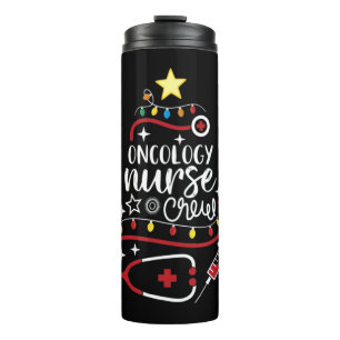 Termo Feliz Navidad Oncologista Enfermería Regalo Oncolo