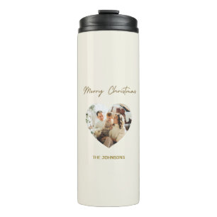Termo Feliz Navidad Termal Tumbler personalizado
