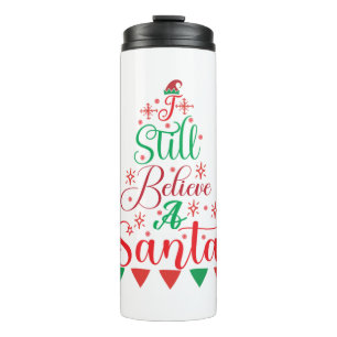 Termo Feliz Navidad, todavía creo en un Santa
