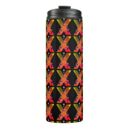 Termo Feliz Navidad "X" Tumbler térmico negro