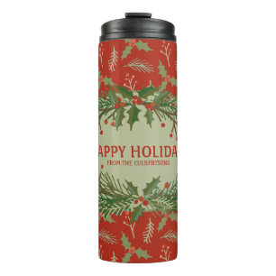 Termo Feliz Regalo de vacaciones Mug de viaje