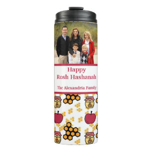 Termo Feliz Rosh Hashanah, personalizado judío de Año Nu