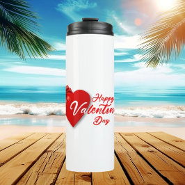 Termo Feliz Tumbler termal del Día de San Valentín