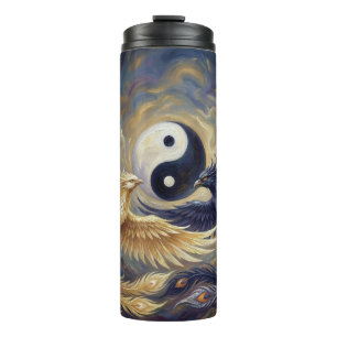Termo Fénix yin yang