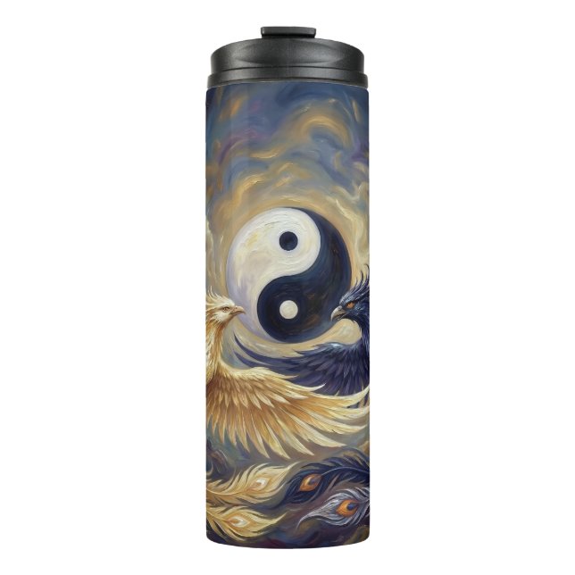 Termo Fénix yin yang (Anverso)