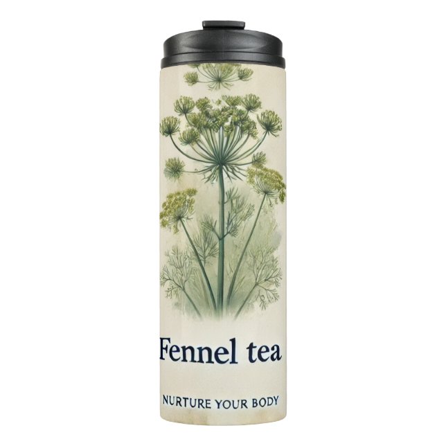 Termo Fennel Tea Design AI (Anverso)