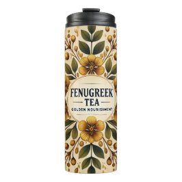 Termo Fenugreek Tea Design AI art