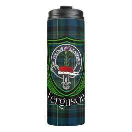 Termo Ferguson Scottish Clan Tartan & Crest